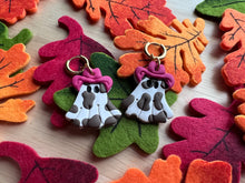 Load image into Gallery viewer, Giddy Up Ghost Earring Charms
