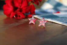 Load image into Gallery viewer, Tie Dye Star Studs
