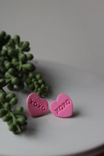 Load image into Gallery viewer, XOXO Conversation Heart - Baby Pink
