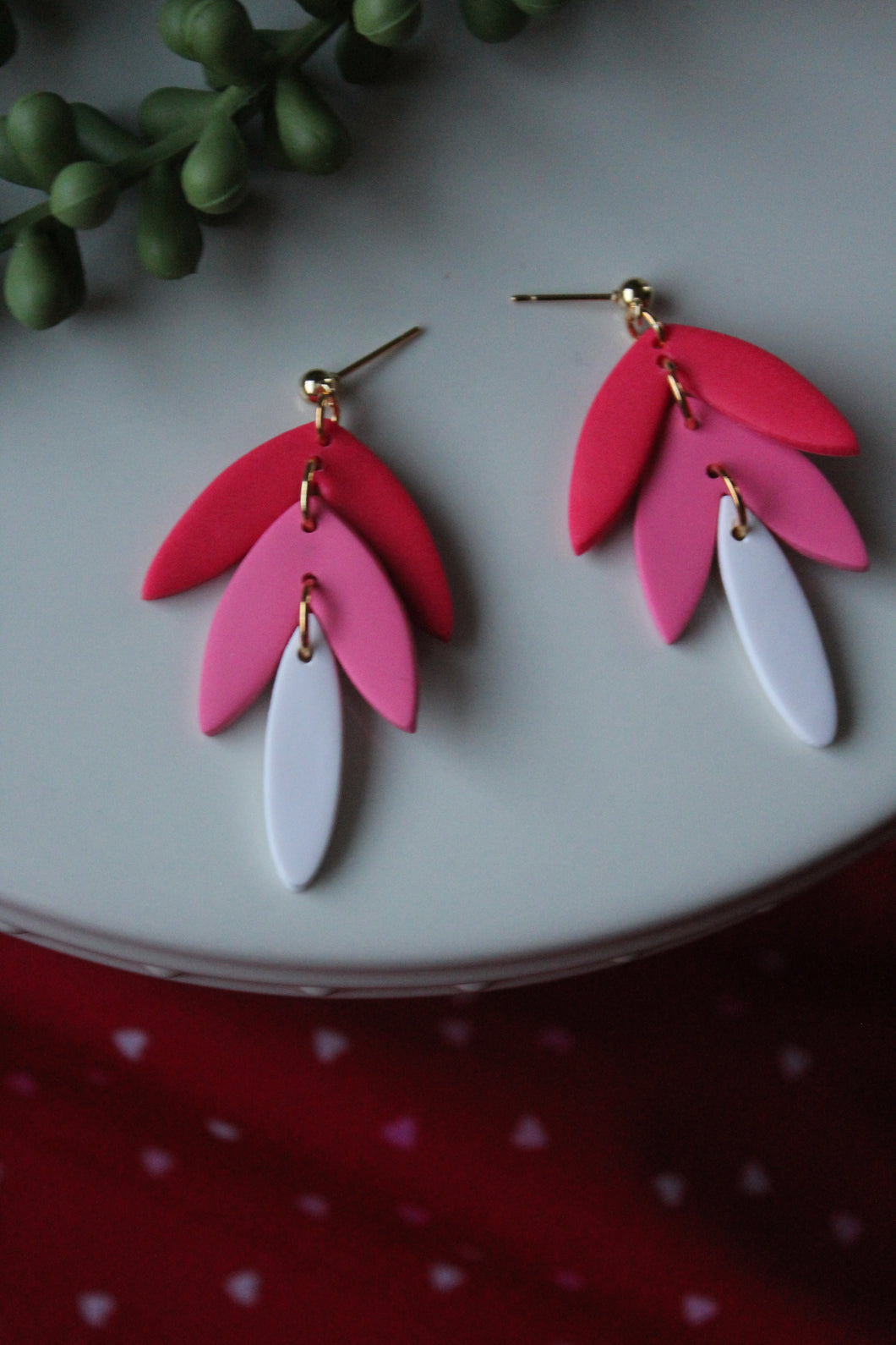 Aspen Earrings - Pink